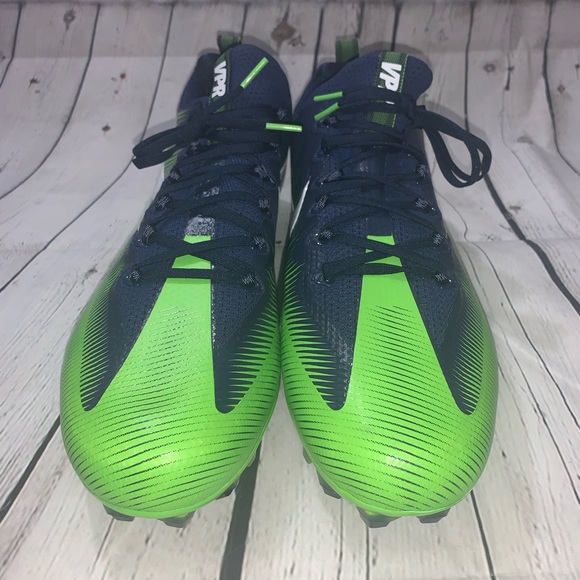 Nike Vapor Football Cleats SEAHAWKS Green - Picture 3 of 9